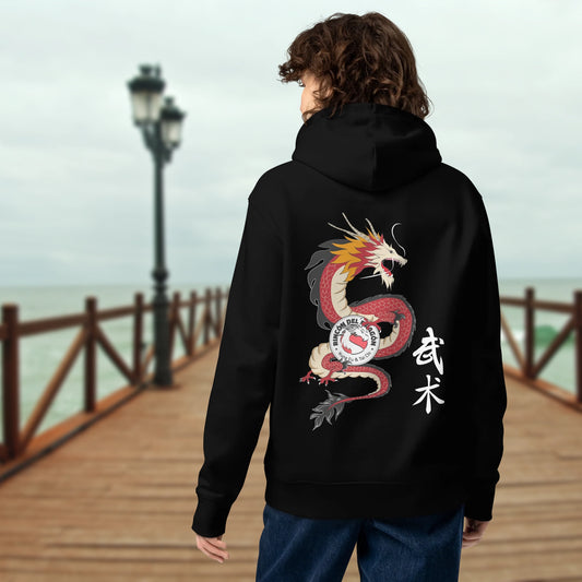 Sudadera Dragón con capucha Eco Unisex