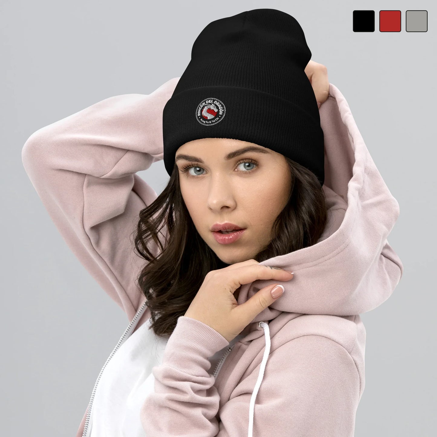 Gorro Dragón con borde vuelto