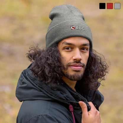 Gorro RDD con borde vuelto