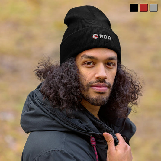 Gorro RDD con borde vuelto