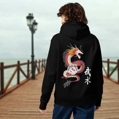 Sudadera Dragón con capucha Eco Unisex